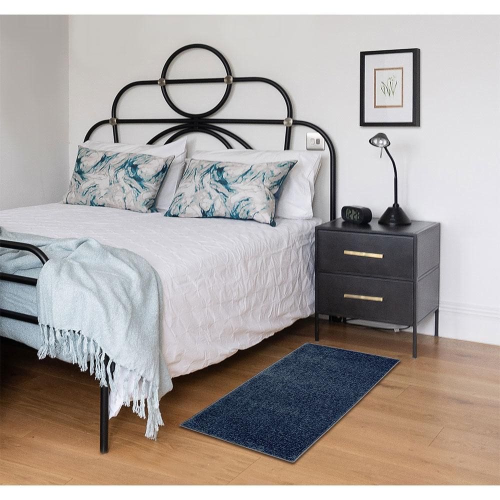 Tapete Elegant Navy 50x100cm Tapetes São Carlos