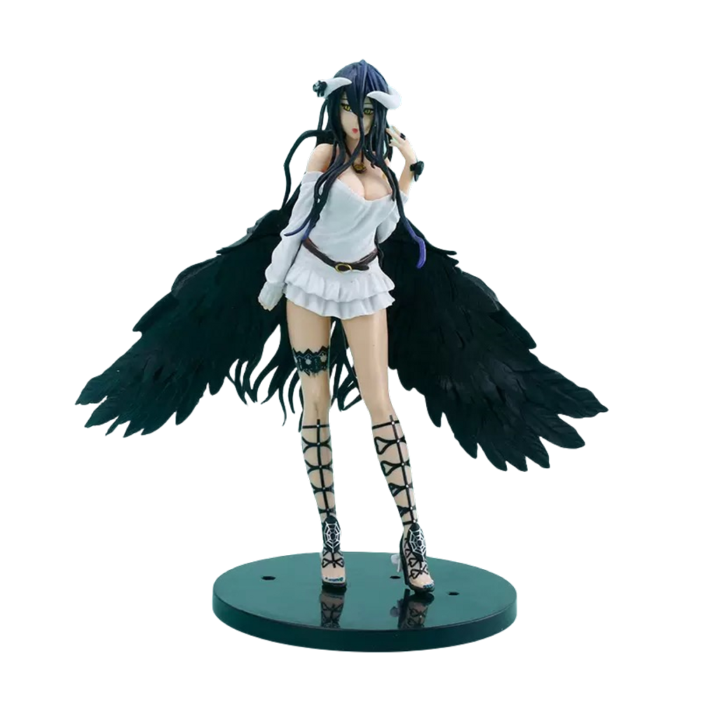 Figura de anime Sanmu Overlord Albedo Cute PVC com mais de 14 anos