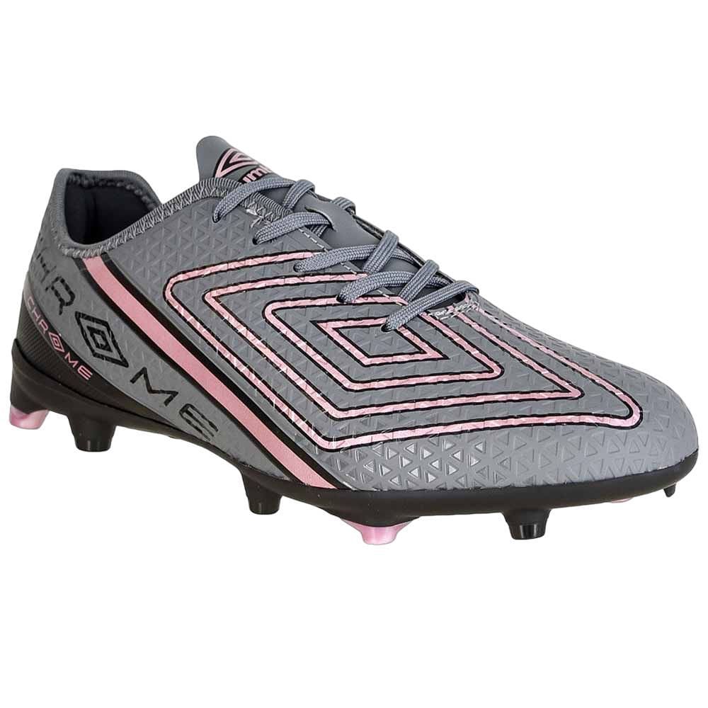 Chuteira Campo Chrome U01fb001005-810 - Cinza/Coral 42