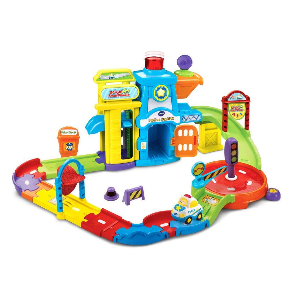Playset VTech Go! Vá! Delegacia de polícia Smart Wheels