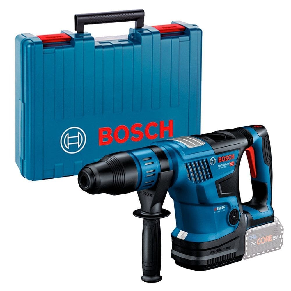 Martelete Combinado SDS-MAX Bosch 18V 7J GBH 18V-36 C BITURBO BL