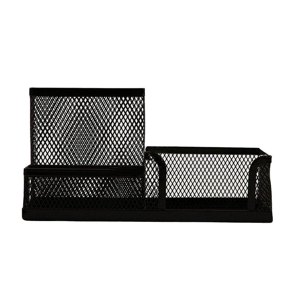 Organizador De Mesa Aramado Saz Comércio 3 Compartimentos
