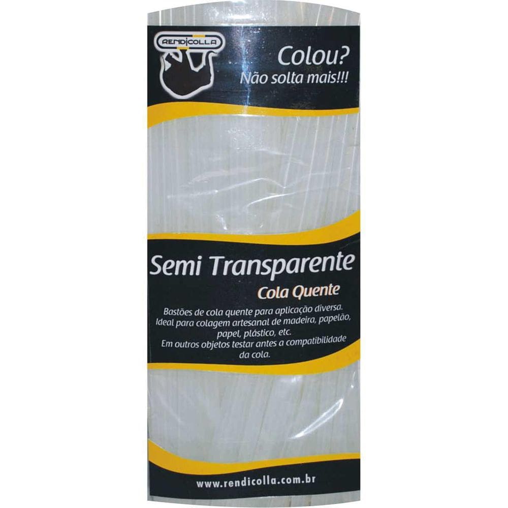 Cola Quente Refil Grossa 1Kg Semi-Transparente 11,2X30