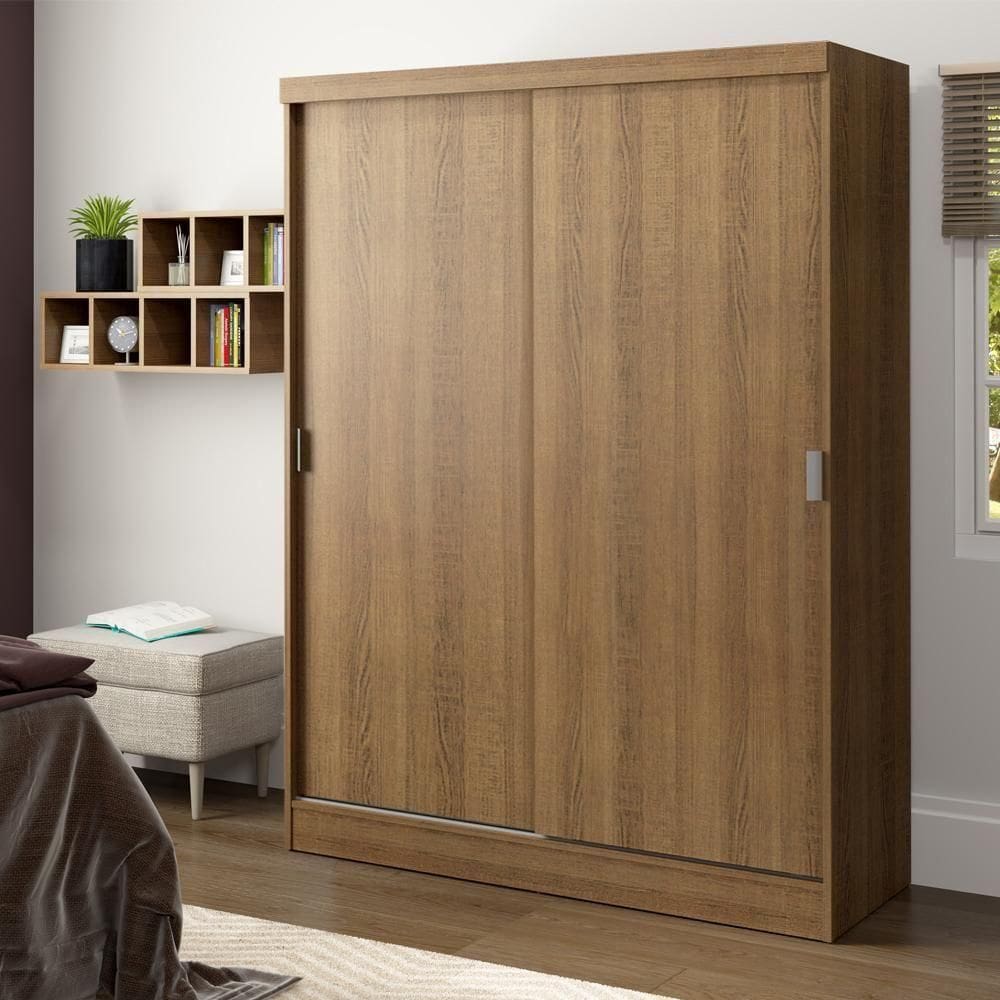 Guarda Roupas Luke Rustic 2 Portas deCorrer Madesa