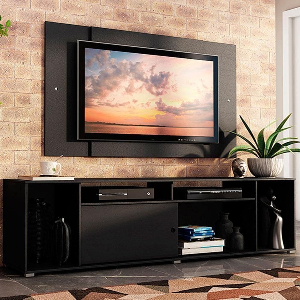 Rack Cancun e Painel para TV até 58 Madesa\"
