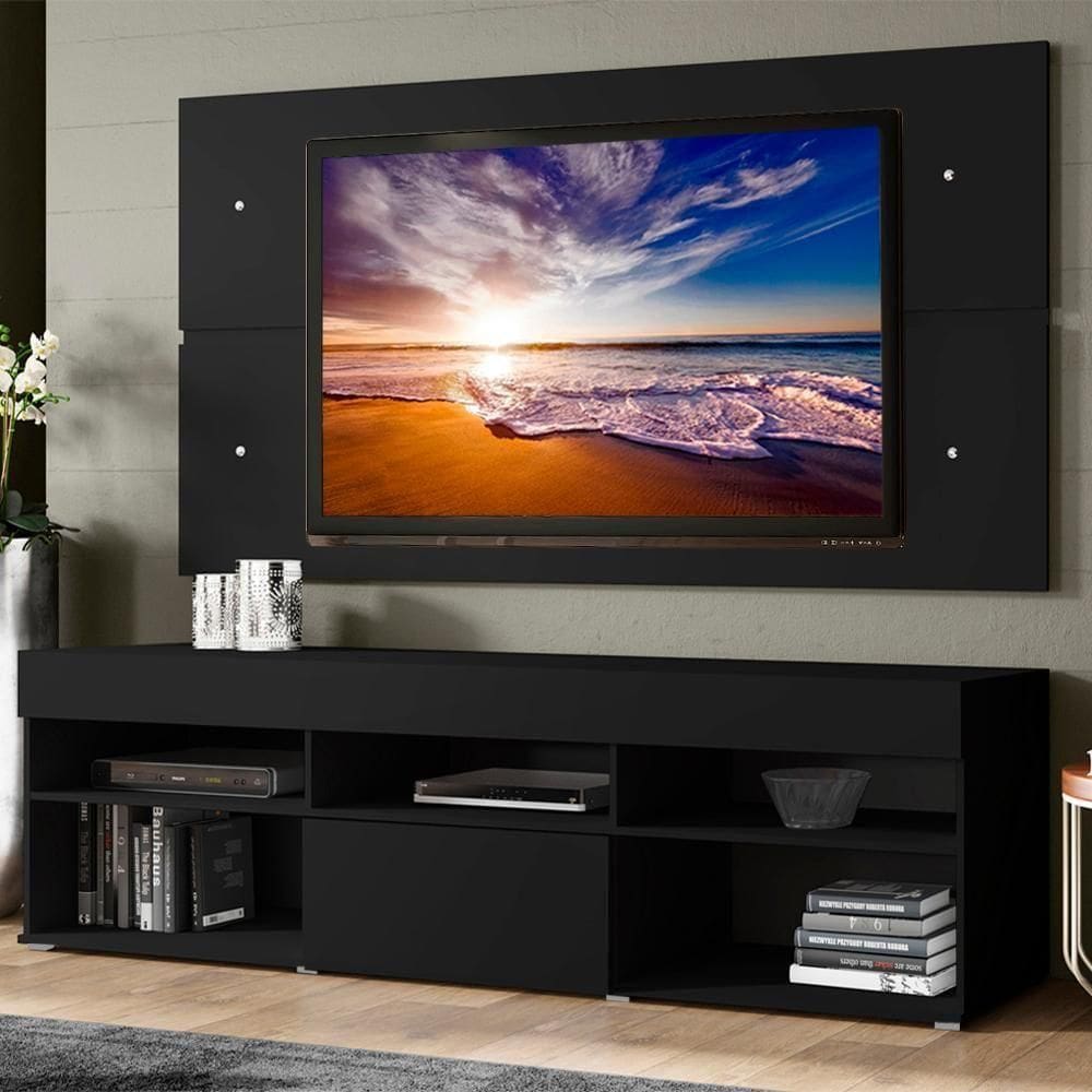 Rack com Painel Tv até 65 Polegadas Miami 1 Porta Madesa