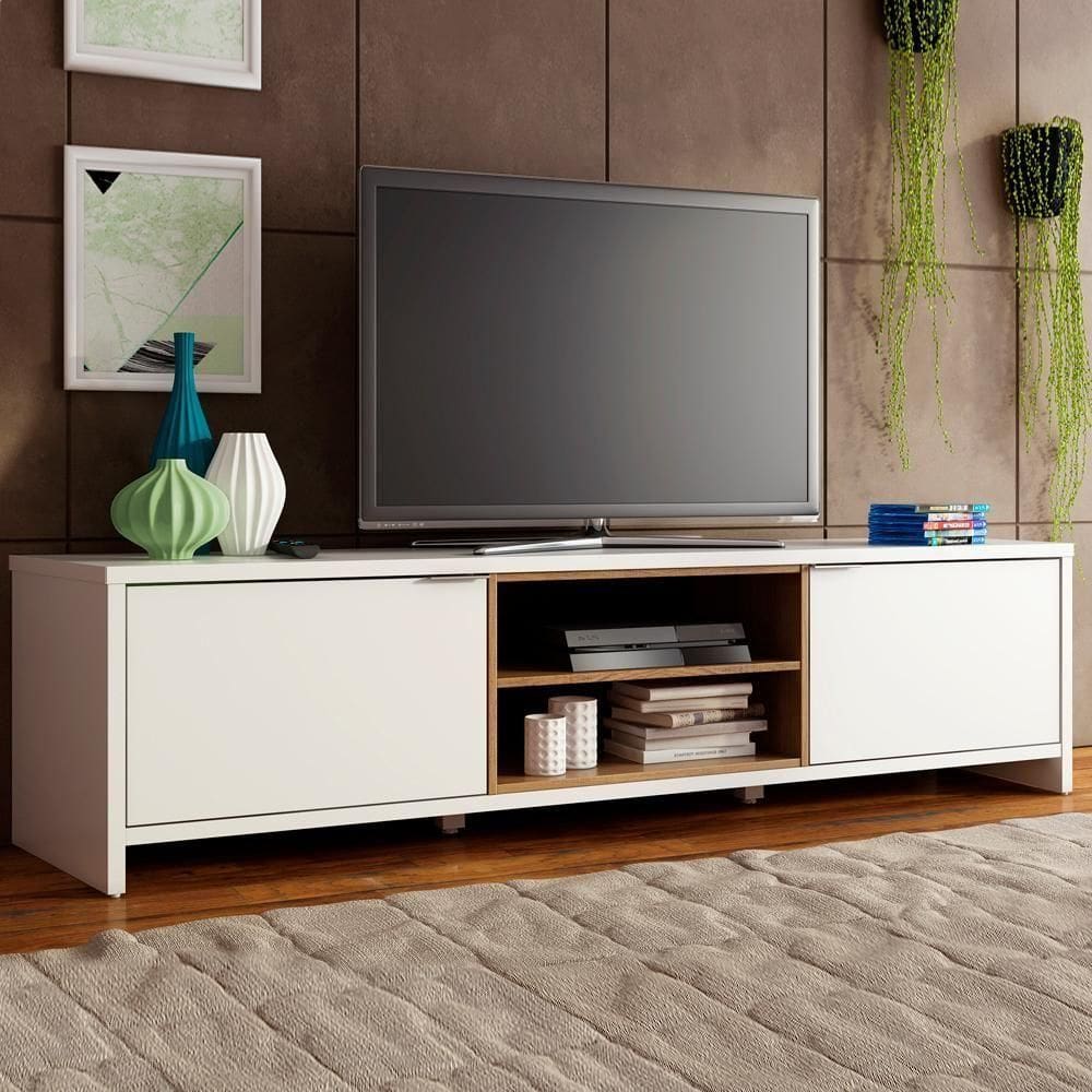 Rack para TV Metz Branco 180cm Madesa