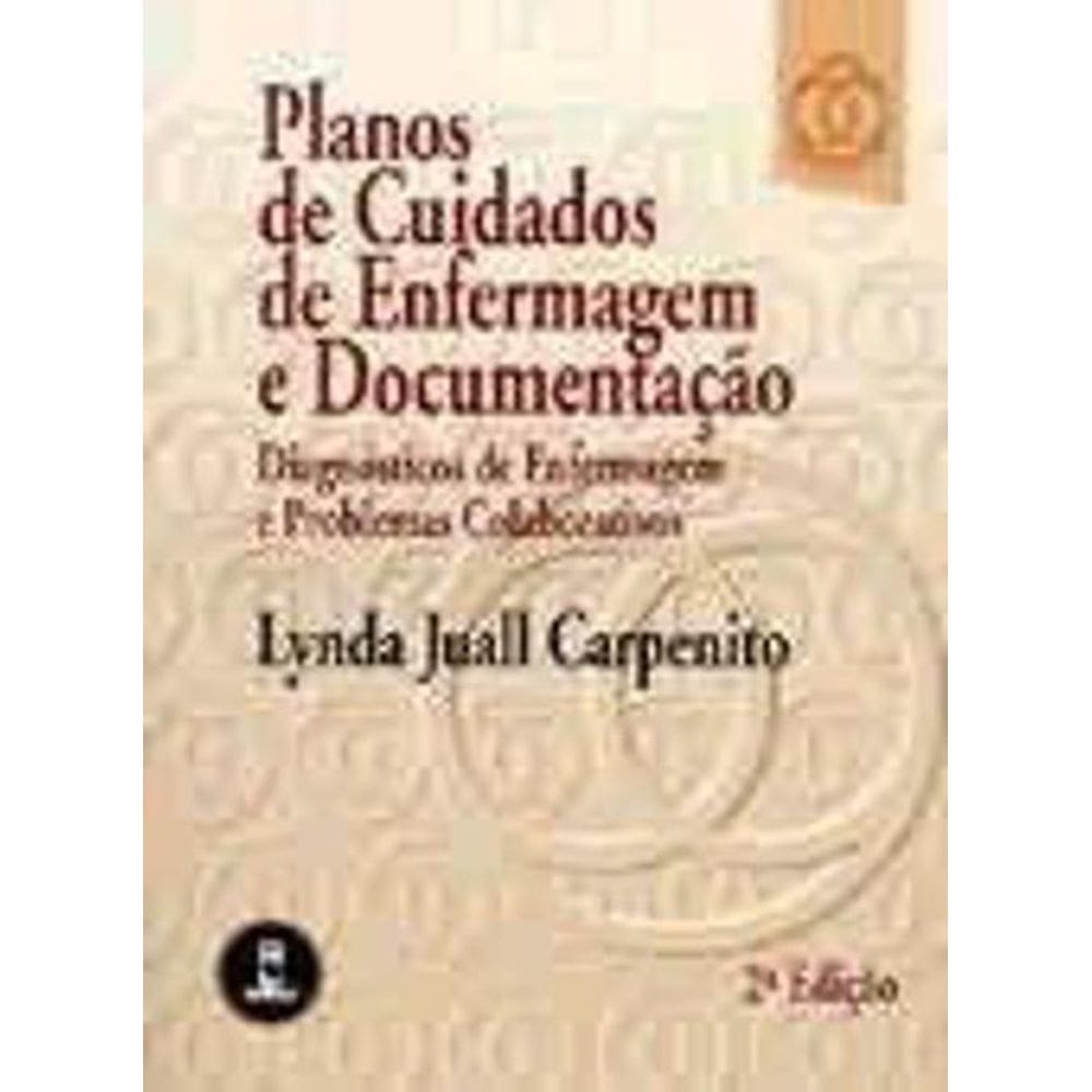Livro Planos De Cuidados Em Enfermagem E Documentação