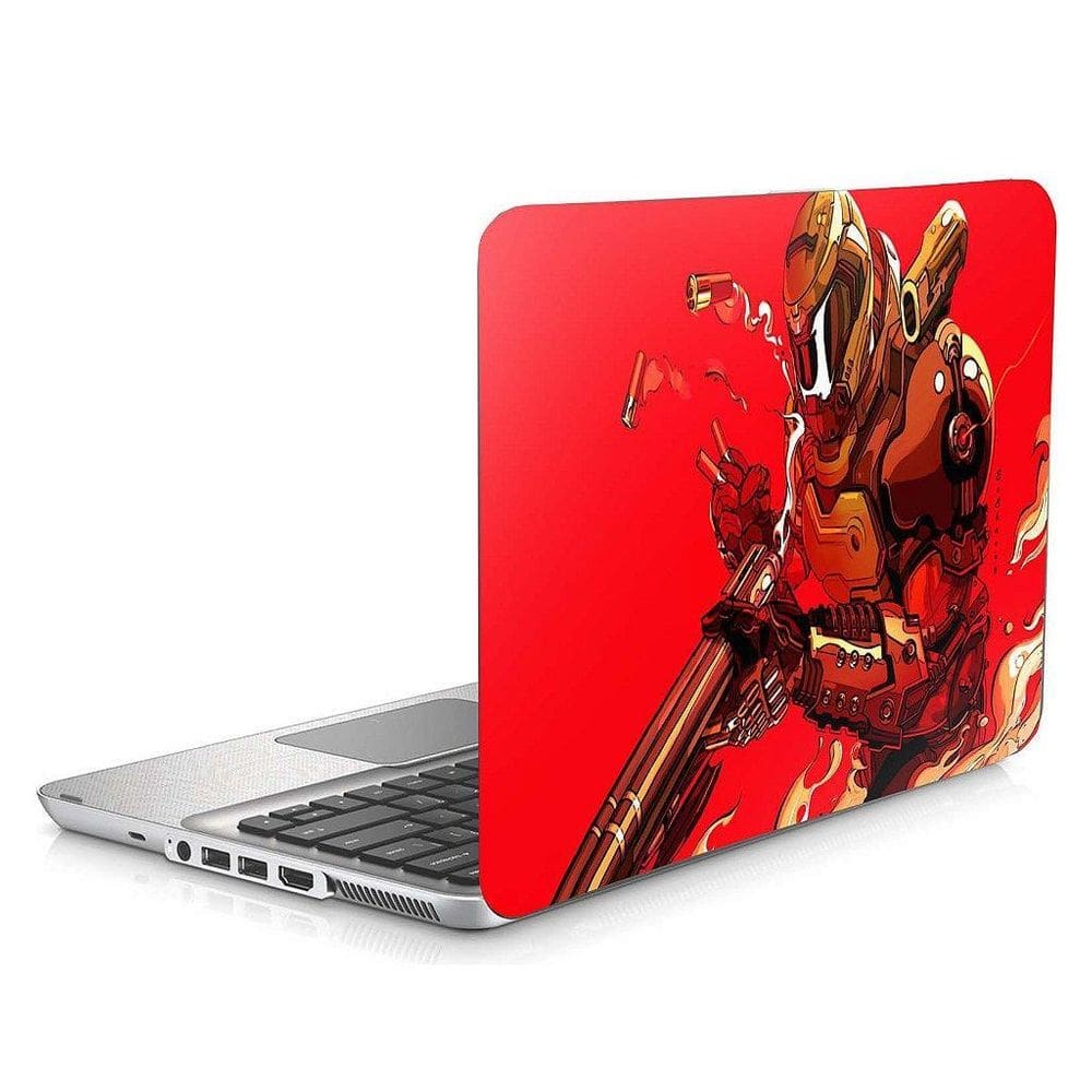 Skin Adesivo Protetor Para Notebook 15 Wide Doom B3