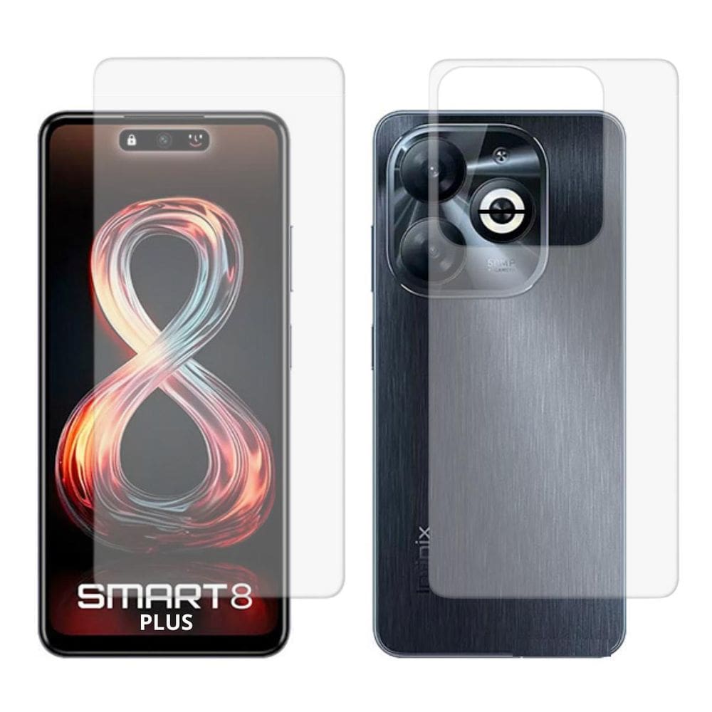 Pelicula De Hidrogel Frente E Verso Com Infinix Smart 8 Plus