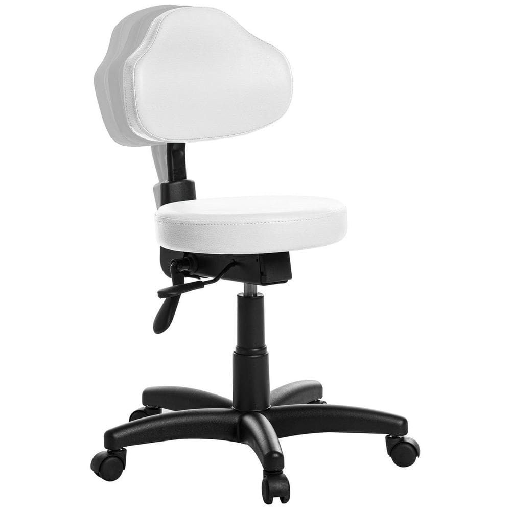 Mocho Ergonômica Estética Dentista Plus Rv Branco