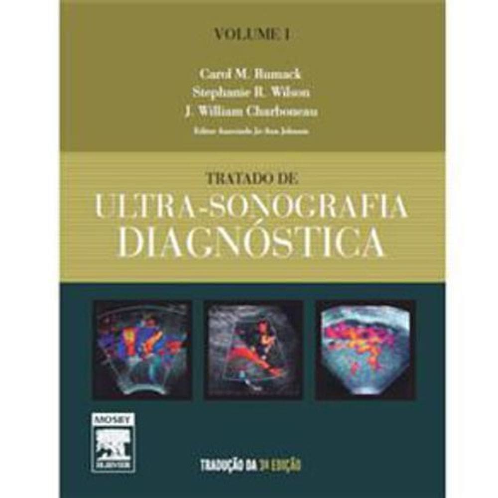 Livro Tratado De Ultrassonografia Diagnóstica 2 Volumes