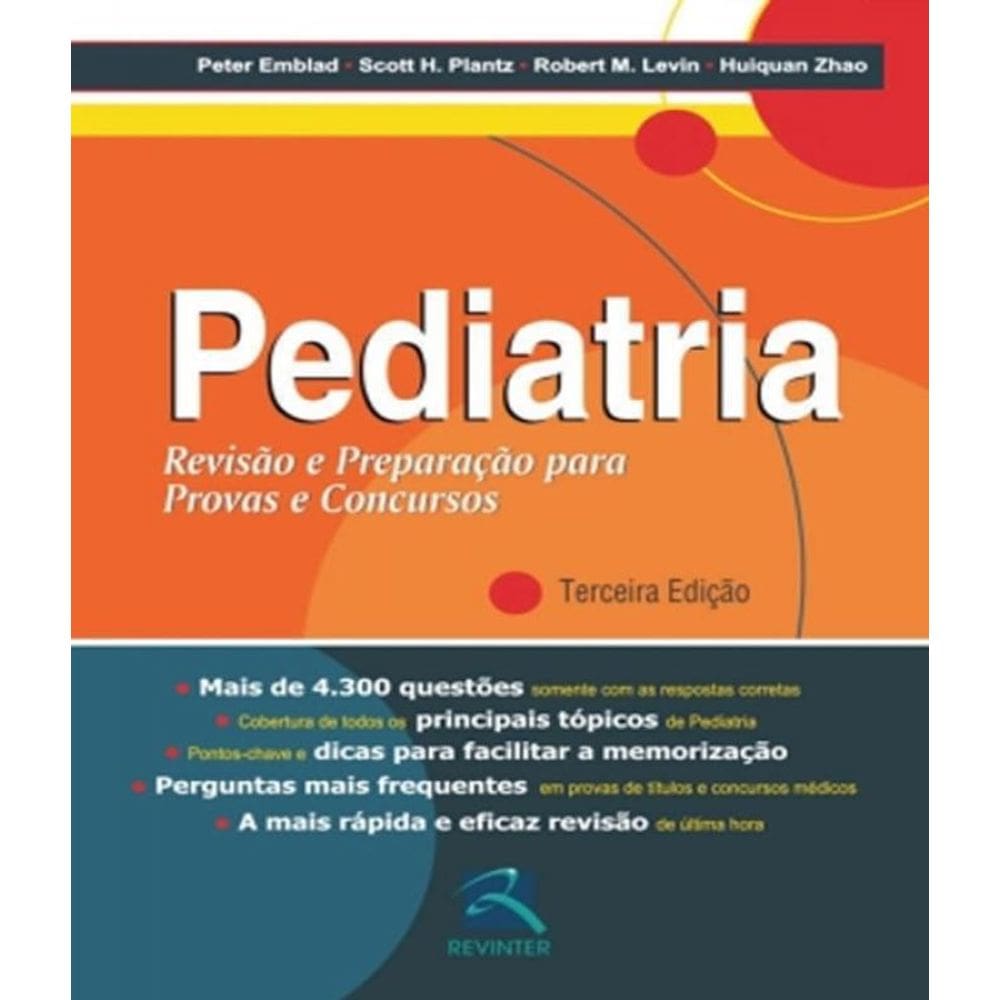 Livro Pediatria: Revisão E Preparação Para Provas