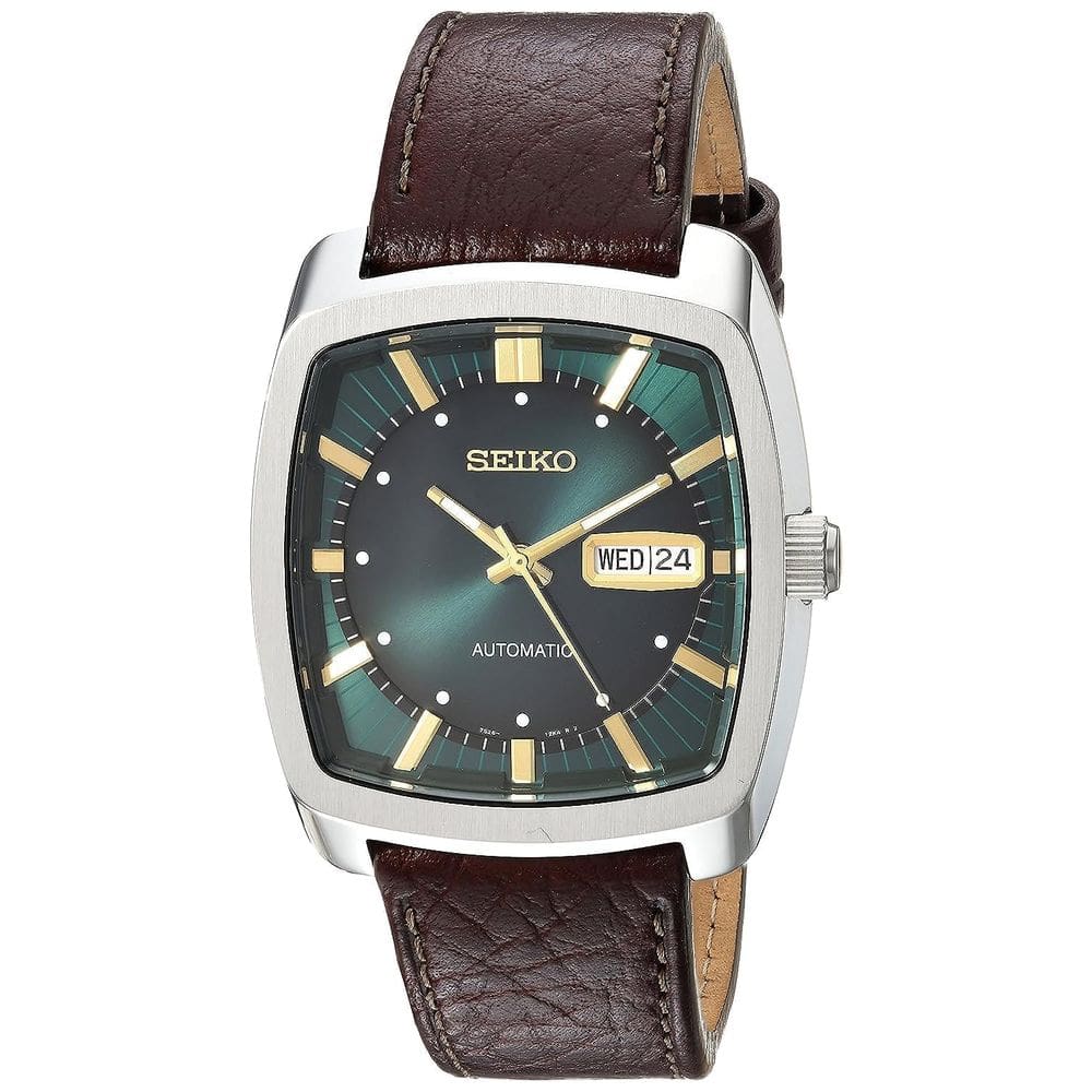 Relógio SEIKO SNKP27 Recraft Series para homens, resistente à água de 50 m