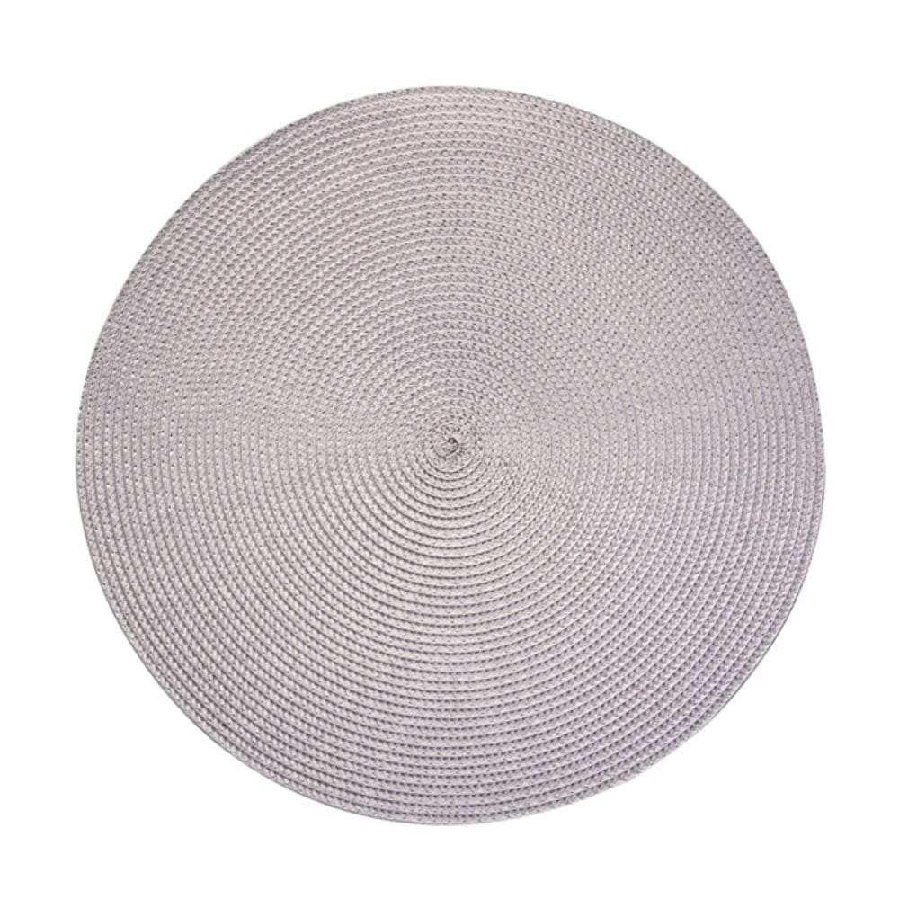 LUGAR AMERICANO DE PLASTICO FRESNO ESPIRAL CINZA 38cm