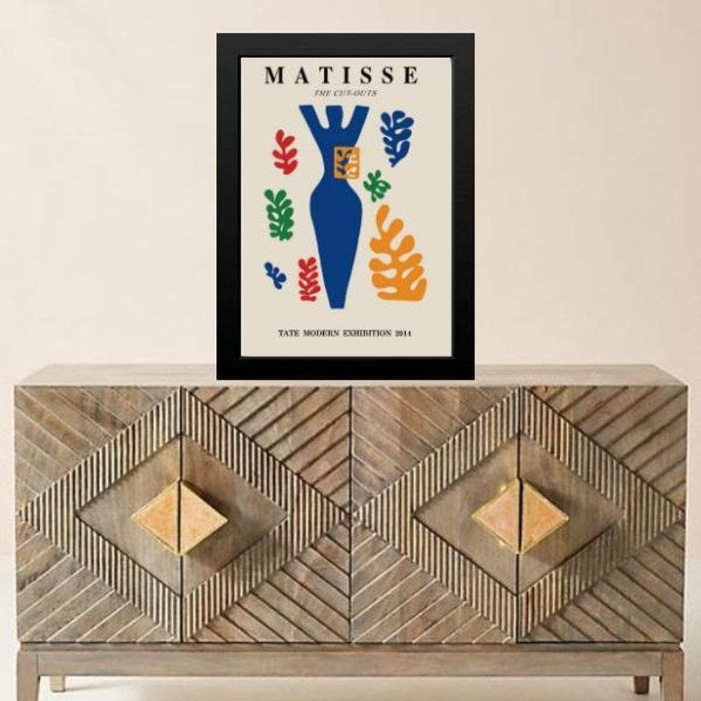 Quadro Matisse - Forma Corpo Feminino 45X34Cm