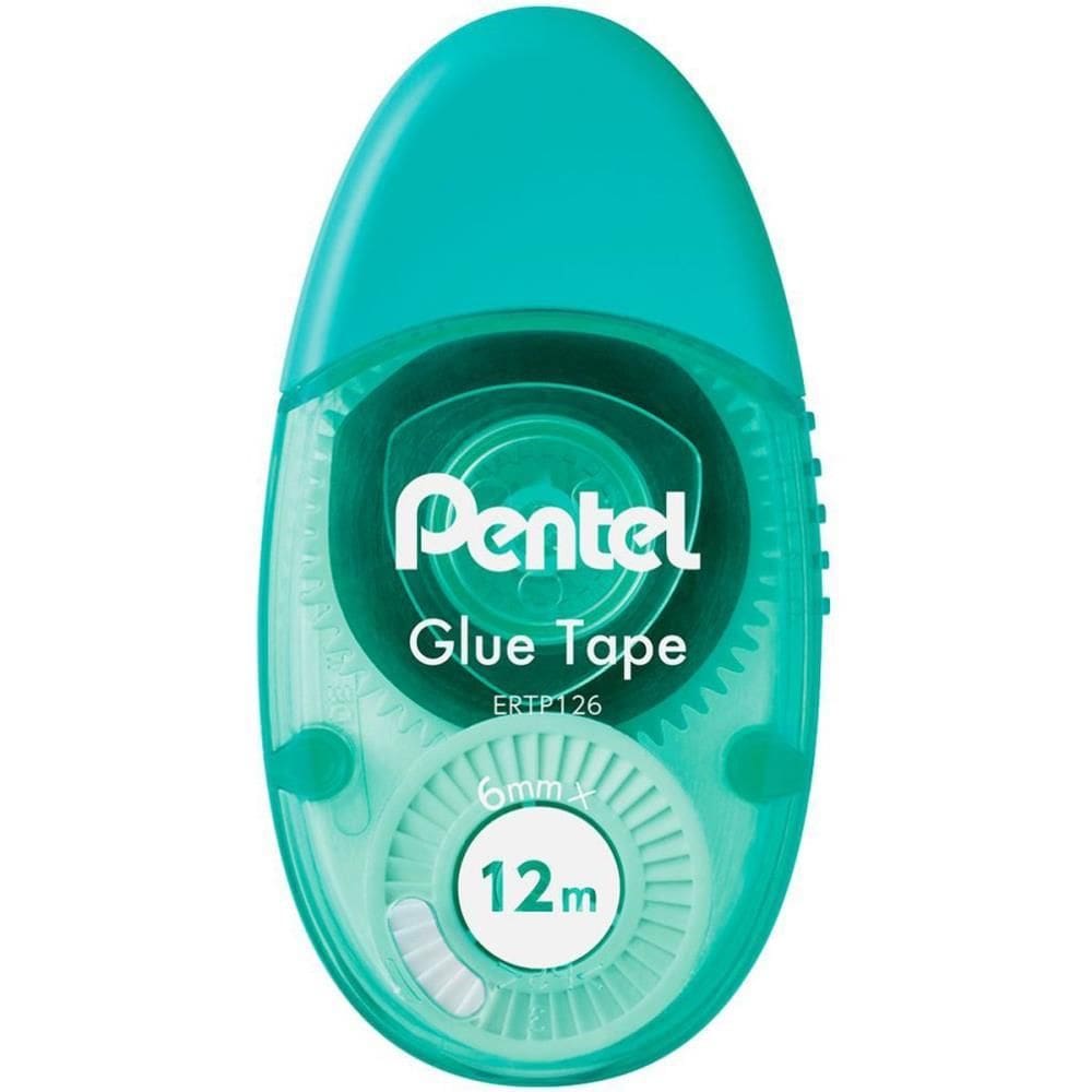Cola Em Fita Glue Tape 6mm x 12m Verde - Pentel