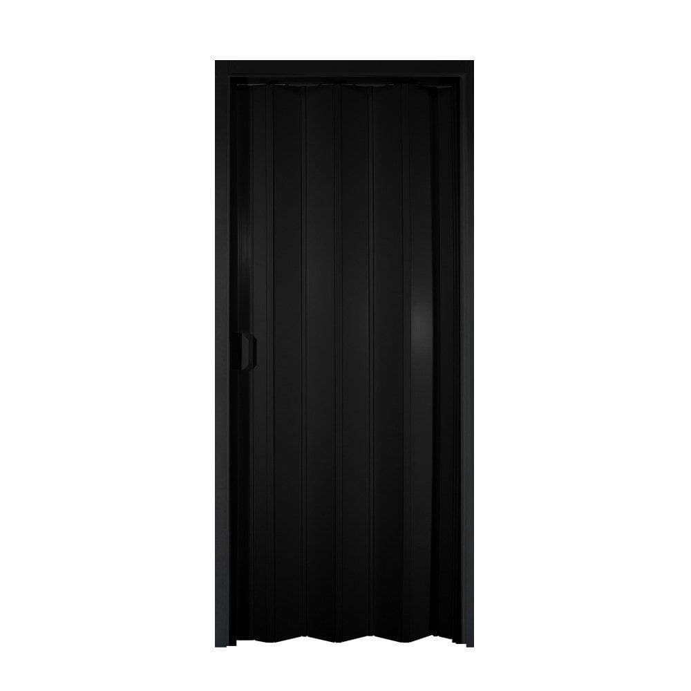 Porta Sanfonada Pvc Multilit 0,96X2,10M Preto