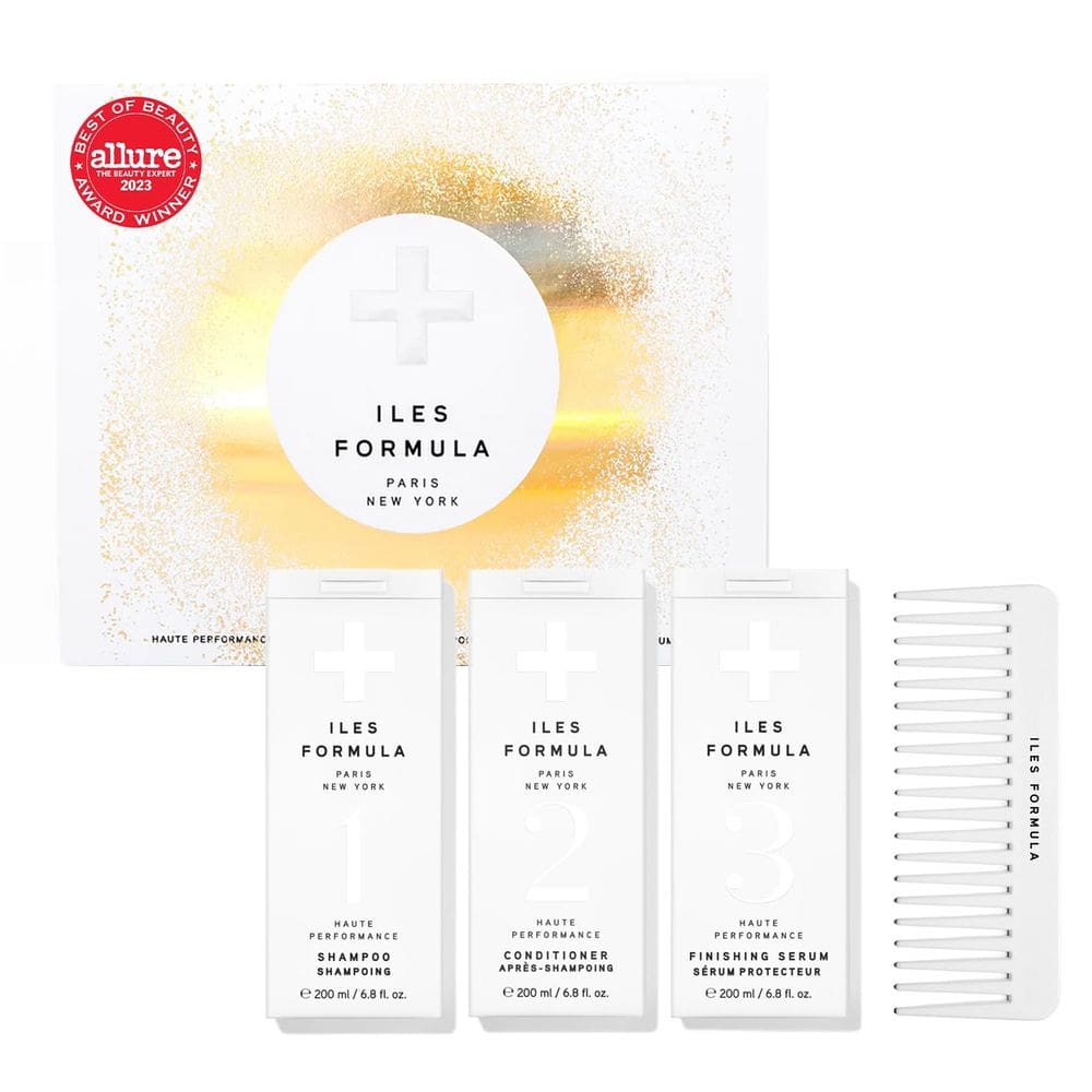 Conjunto de cuidados com o cabelo ILES FORMULA Signature com shampoo e condicionador