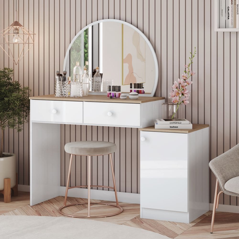 Penteadeira Agnes Branco - Henn