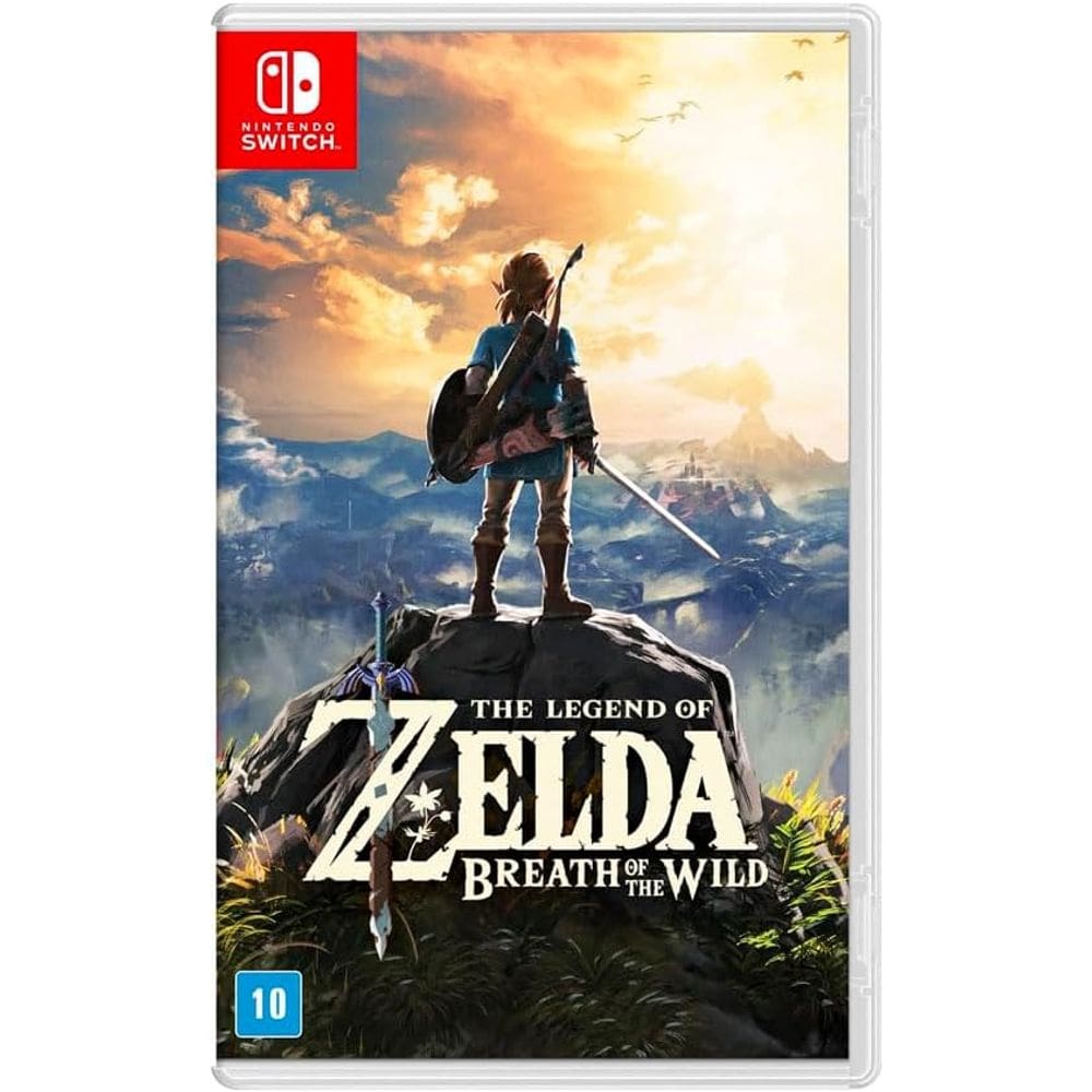 The Legend of Zelda Breath of the Wild Nintendo Switch Lacrado