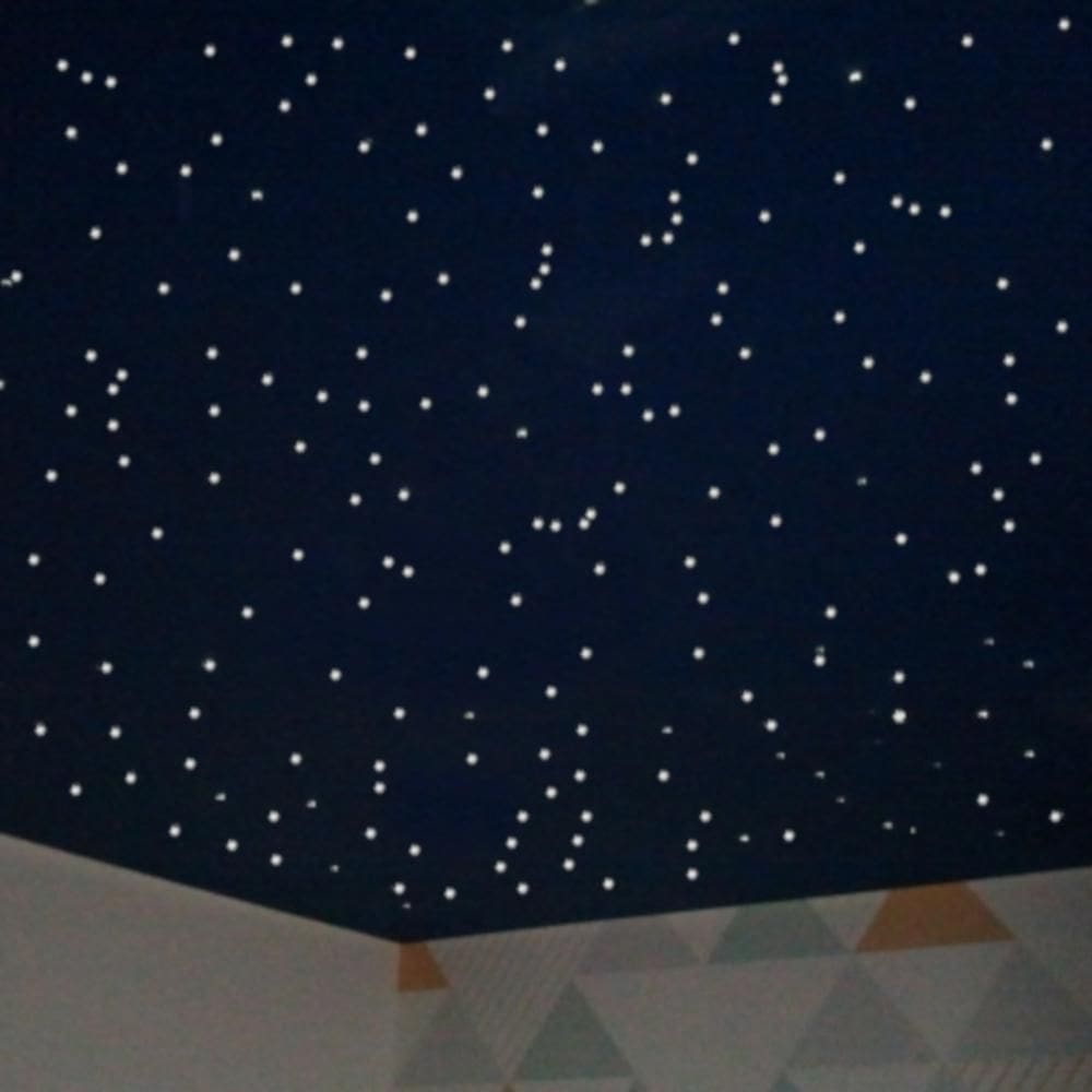 Iluminação Noite Estrelado Fibra Ótica 400 Branco Mix Teto