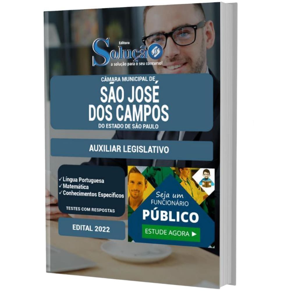 Apostila Câmara Sao Jose Dos Campos Sp Auxiliar Legislativo
