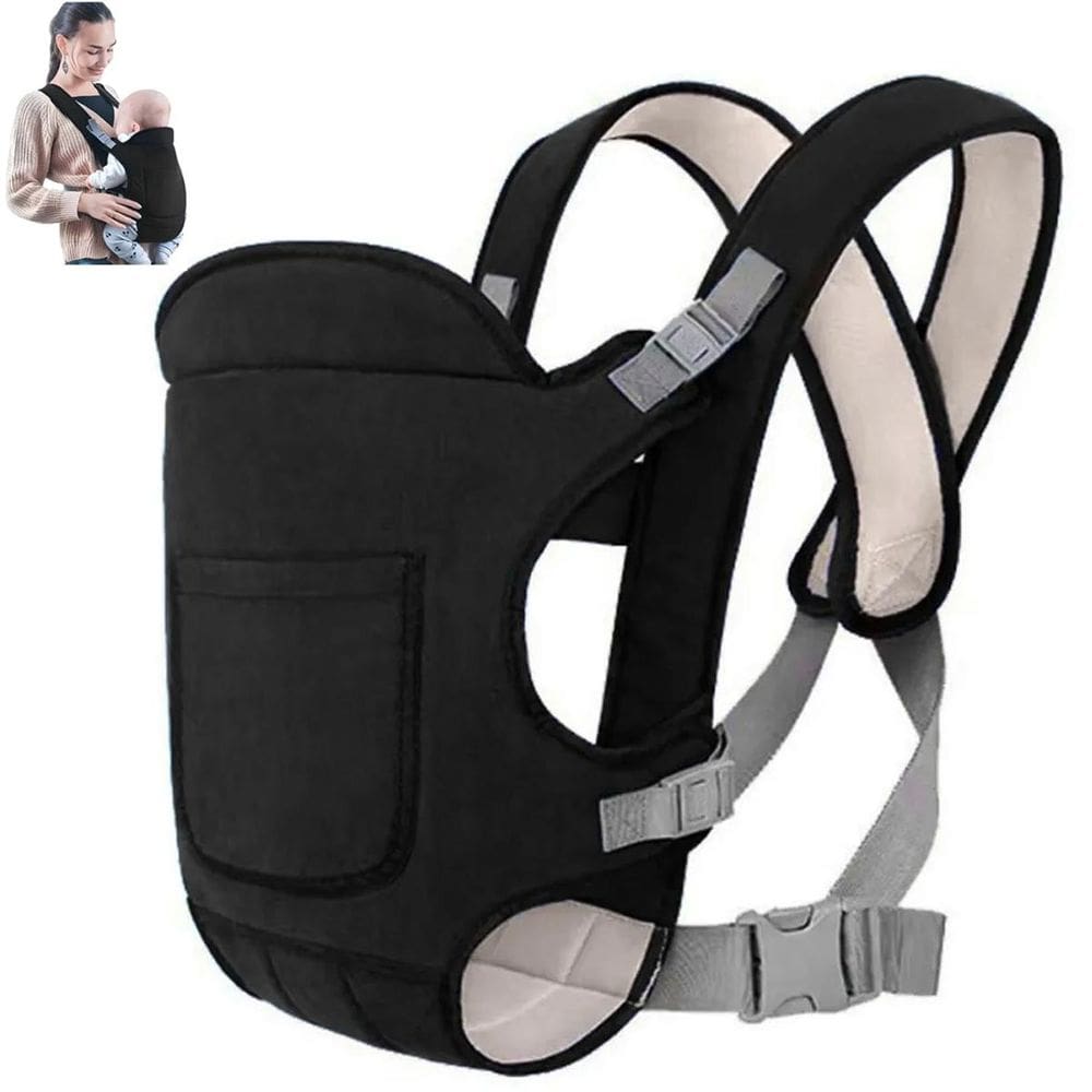 Canguru Carregador Bebe Criança Passeio Viagem Alça Ajustavel Ergonomico Bolso Macio Confortavel Deitado Sentado Seguro Resistente