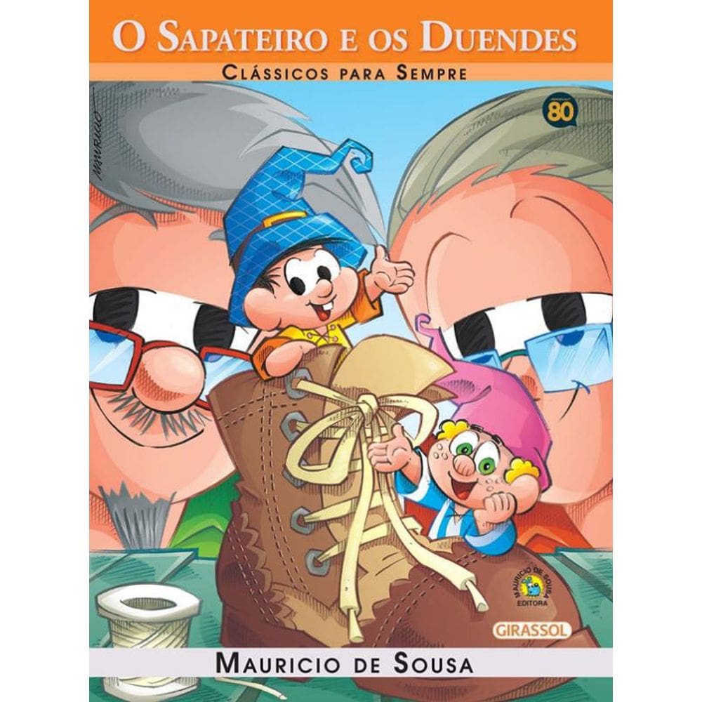Livro Turma Da Mônica - O Sapateiro E Duendes