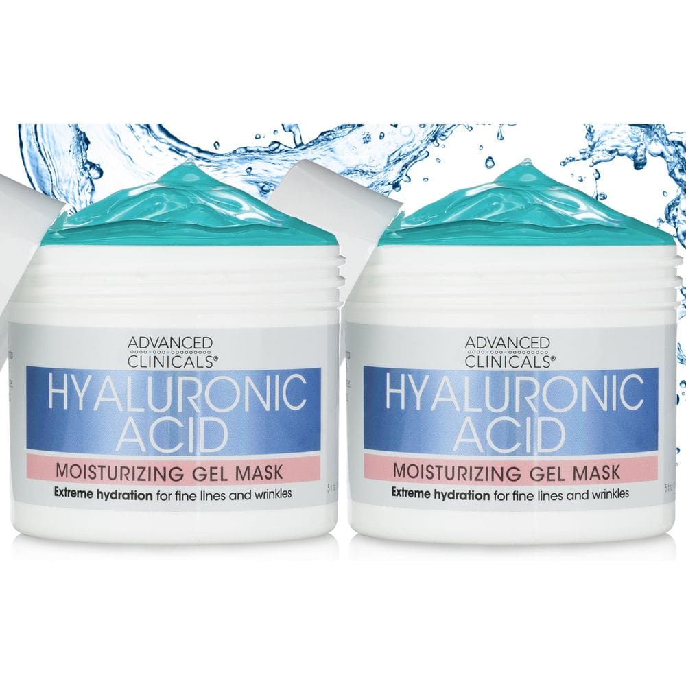 Máscara facial Advanced Clinicals Gel de ácido hialurônico X150ml