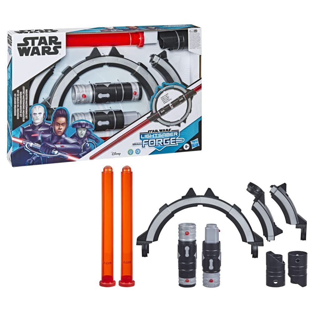 Conjunto Lightsaber STAR WARS Forge Inquisitor Masterworks para crianças a partir de 4 anos