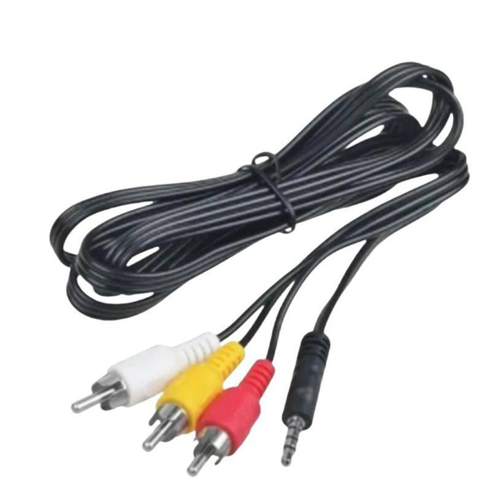 Cabo Auxiliar P3X3Rca Estéreo Rca Cabo Pra Som