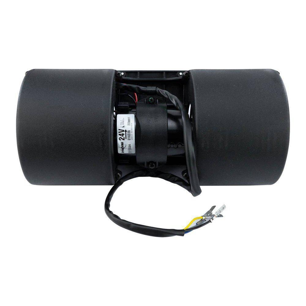 Motor Ventilador Universal Com Carenagem 2 Eixos 3Vel 24V