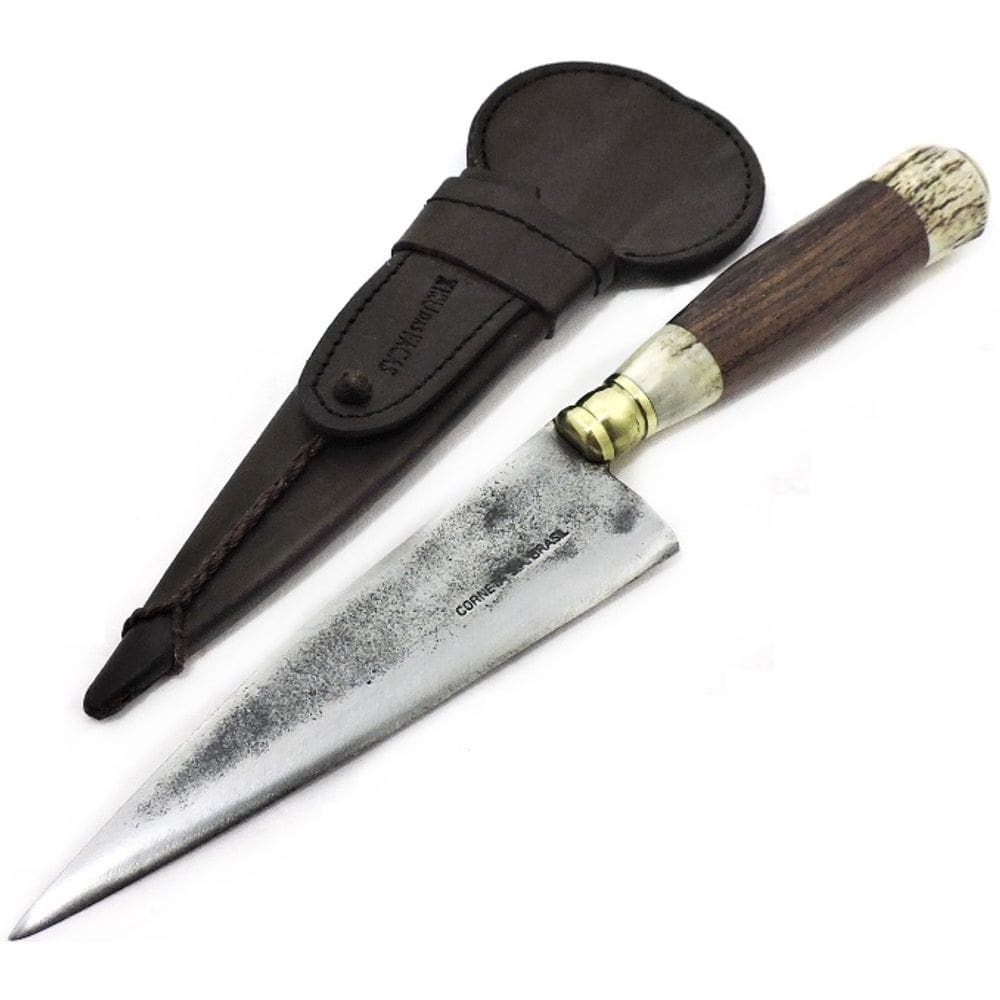 Faca Antiga Tesoura Tosquia Corneta - Lâm. 15 cm.