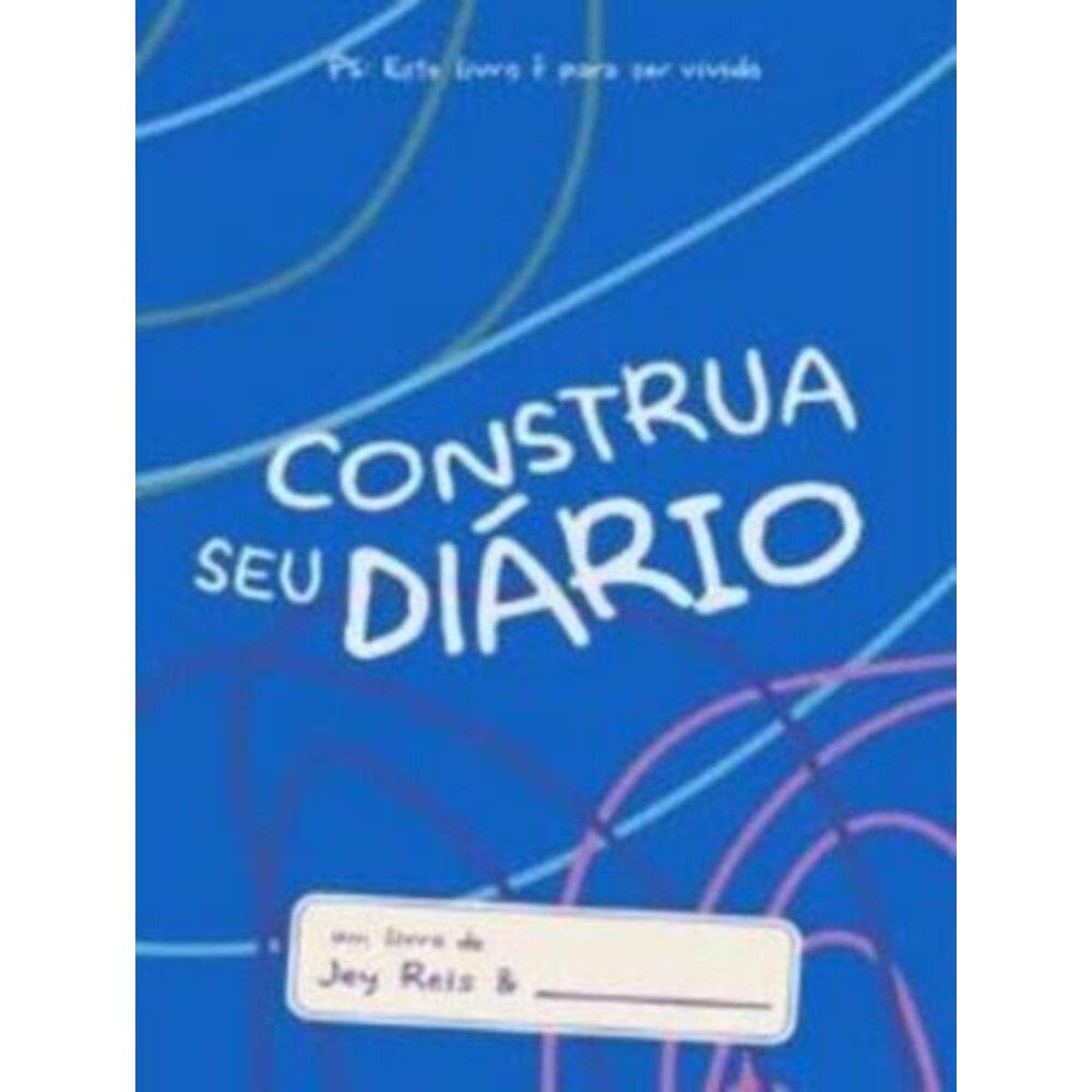 Construa Seu Diário - Azul