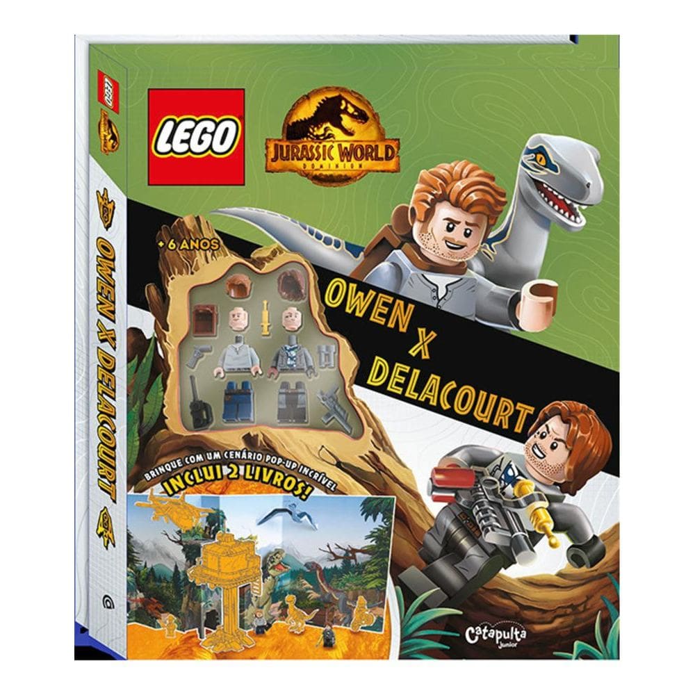 Lego Jurassic Word Owen X Delacourt