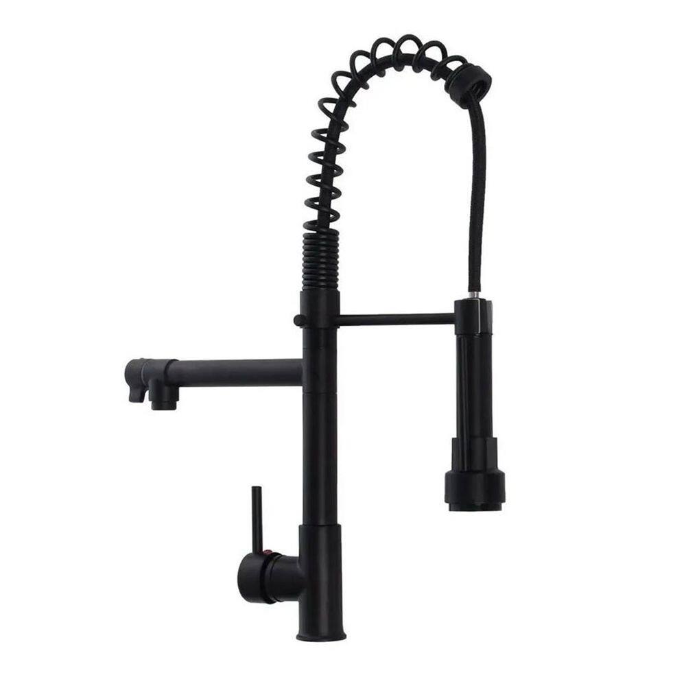 Torneira Gourmet Cozinha Monocomando Luxo Dois Jatos Misturador Agua Fria Quente Aerador Mesa Pia Bancada Cuba Sofisticada