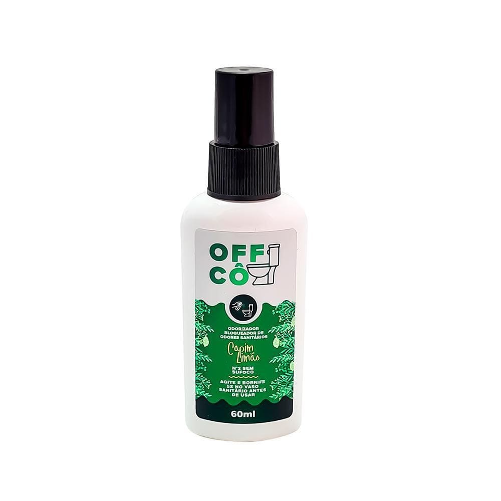 Neutralizador de Odores Sanitários Offcô Capim Limão 60ml