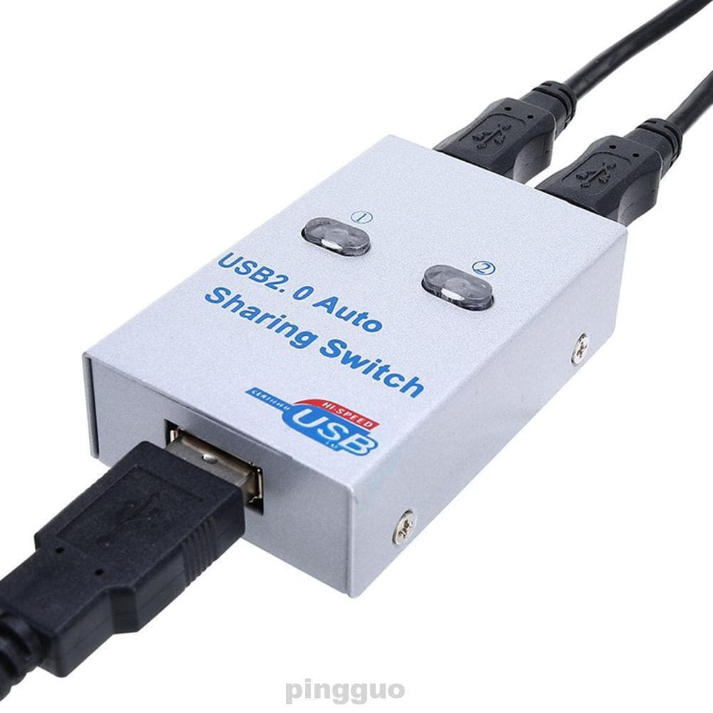 Compartilhador De Scanner Impressora Switch 1X2 Computador