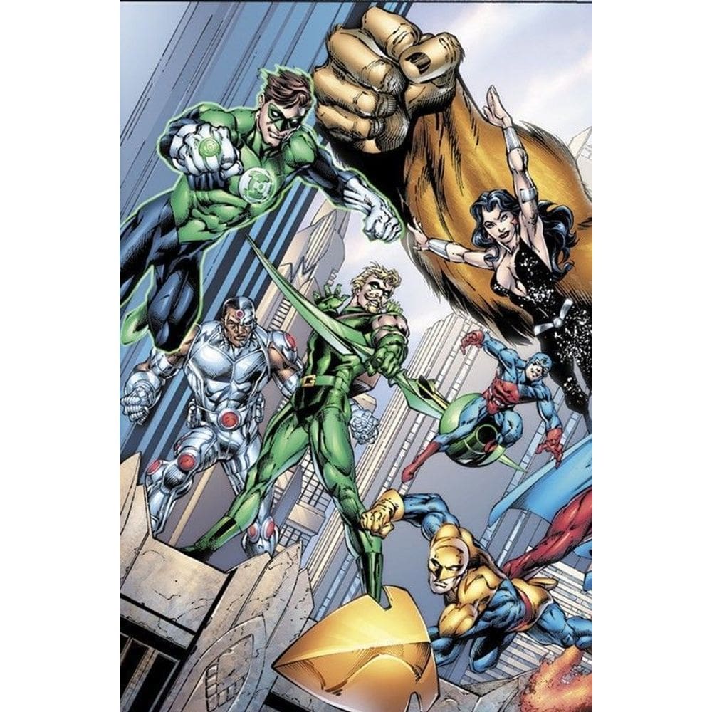 a Saga Da Liga Da Justica Vol.01/24