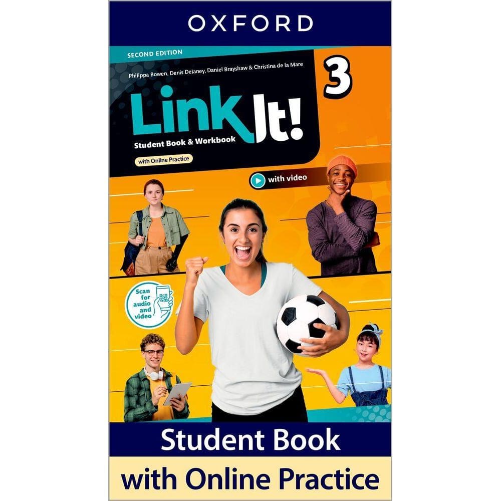 Link It 3 - Student`s Book With Workbook And Online Practice - Second Edition