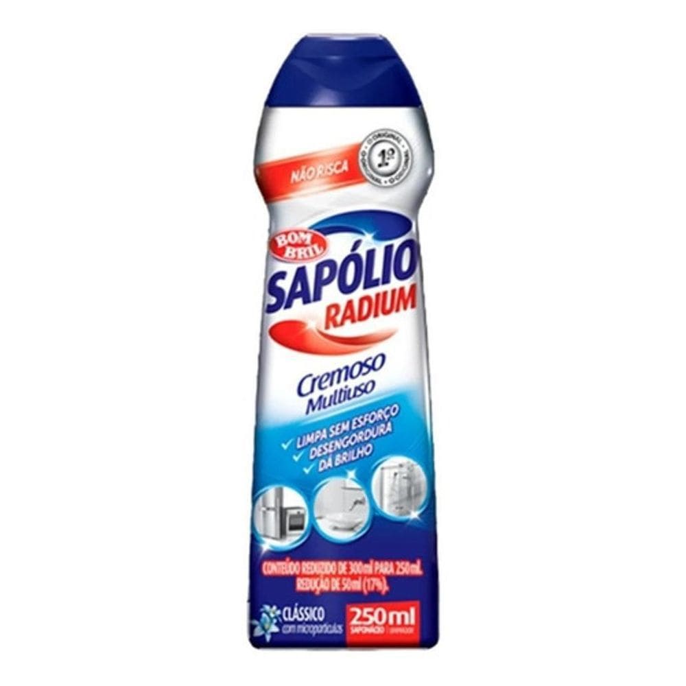 Sapólio Radium Cremoso Multiuso 250Ml Clássico