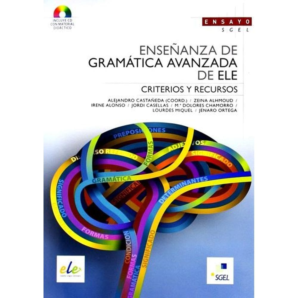 Enseñanza De Gramática Avanzada De Ele Con CD-ROM