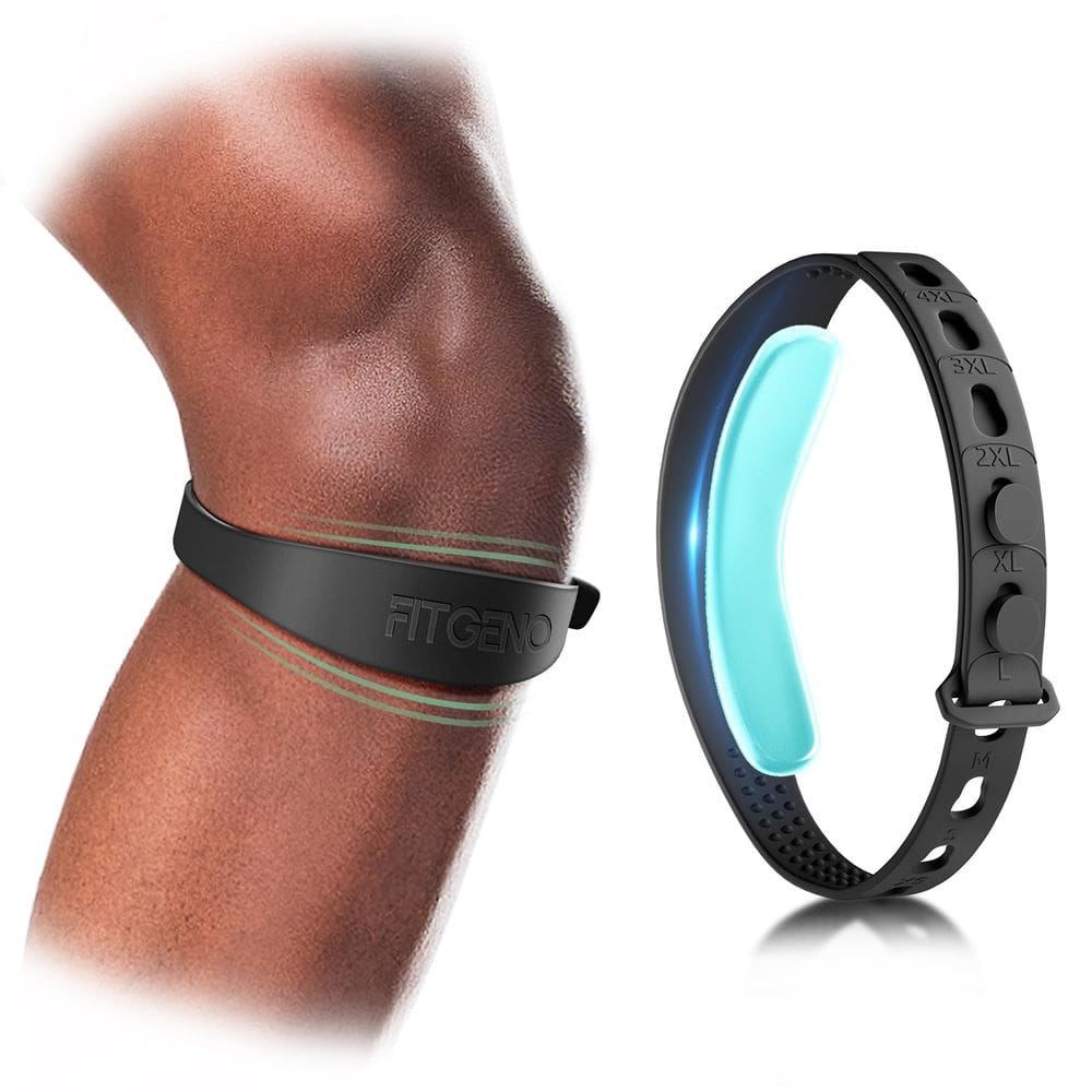 Joelheira Fit Geno Silicone Patellar Tendon Support Brace