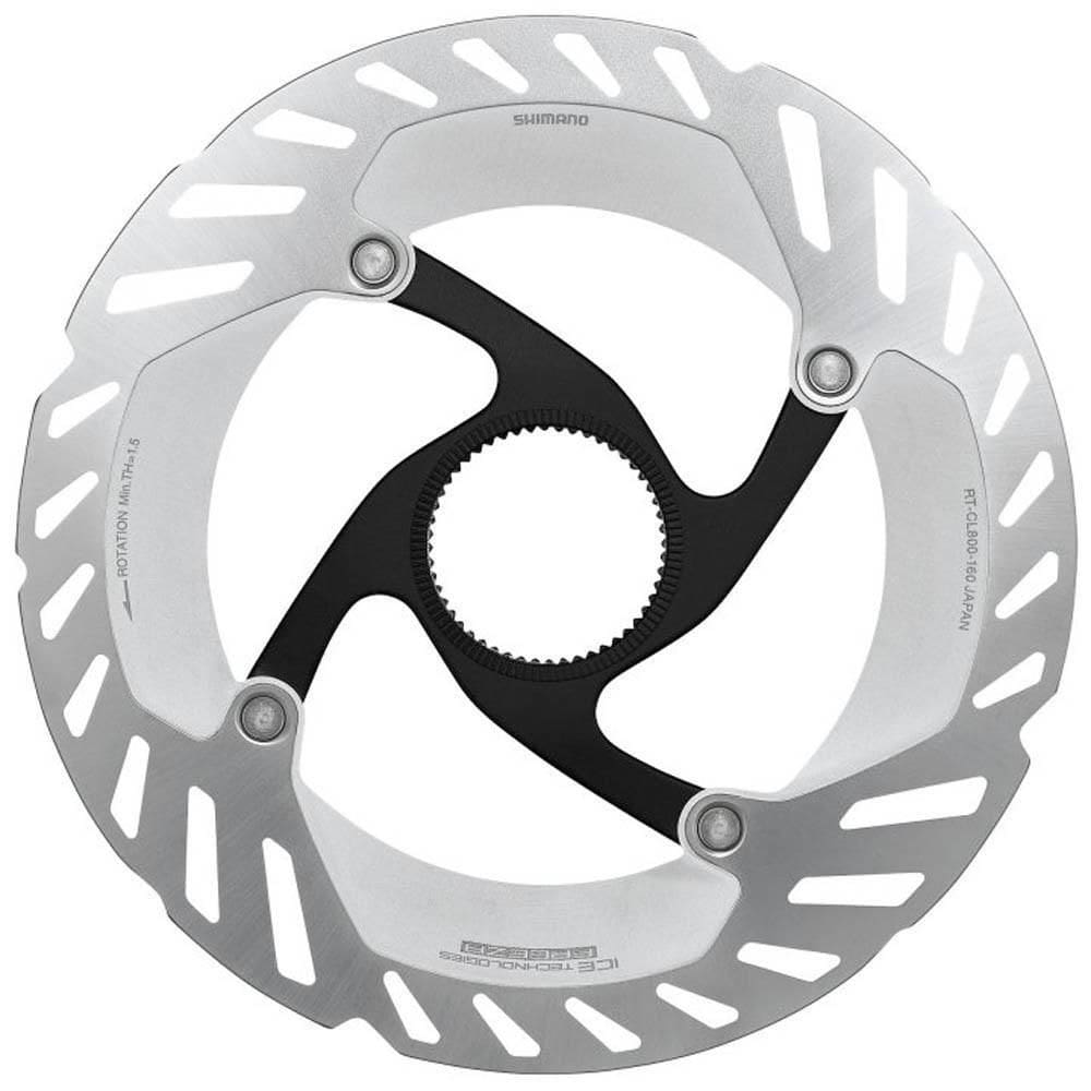 Disco Rotor RT-CL800 Ice Tech Center Lock 160mm Deore XT Freeza com Porca