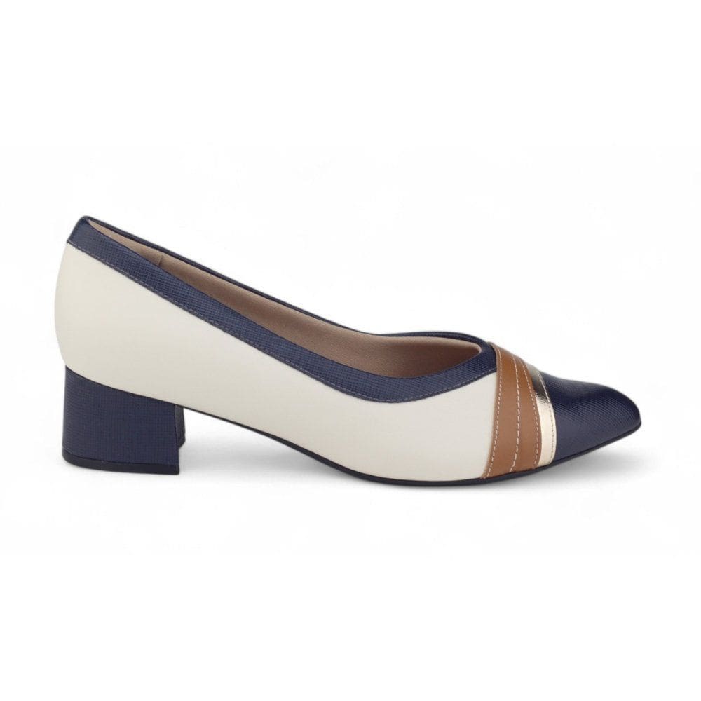 Sapato Feminino Piccadilly Scarpin Taci 739082 Salto Médio