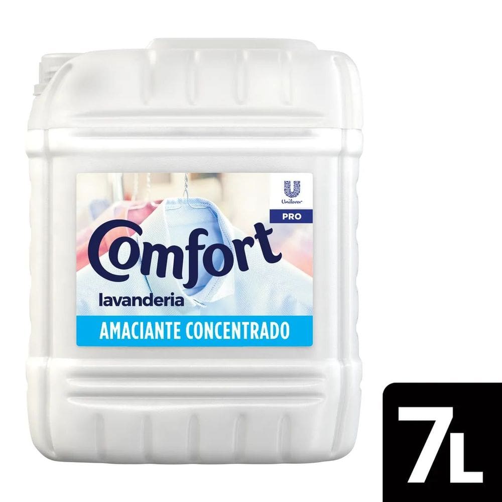Amaciante Concentrado Comfort Pro Em Galão 7 L