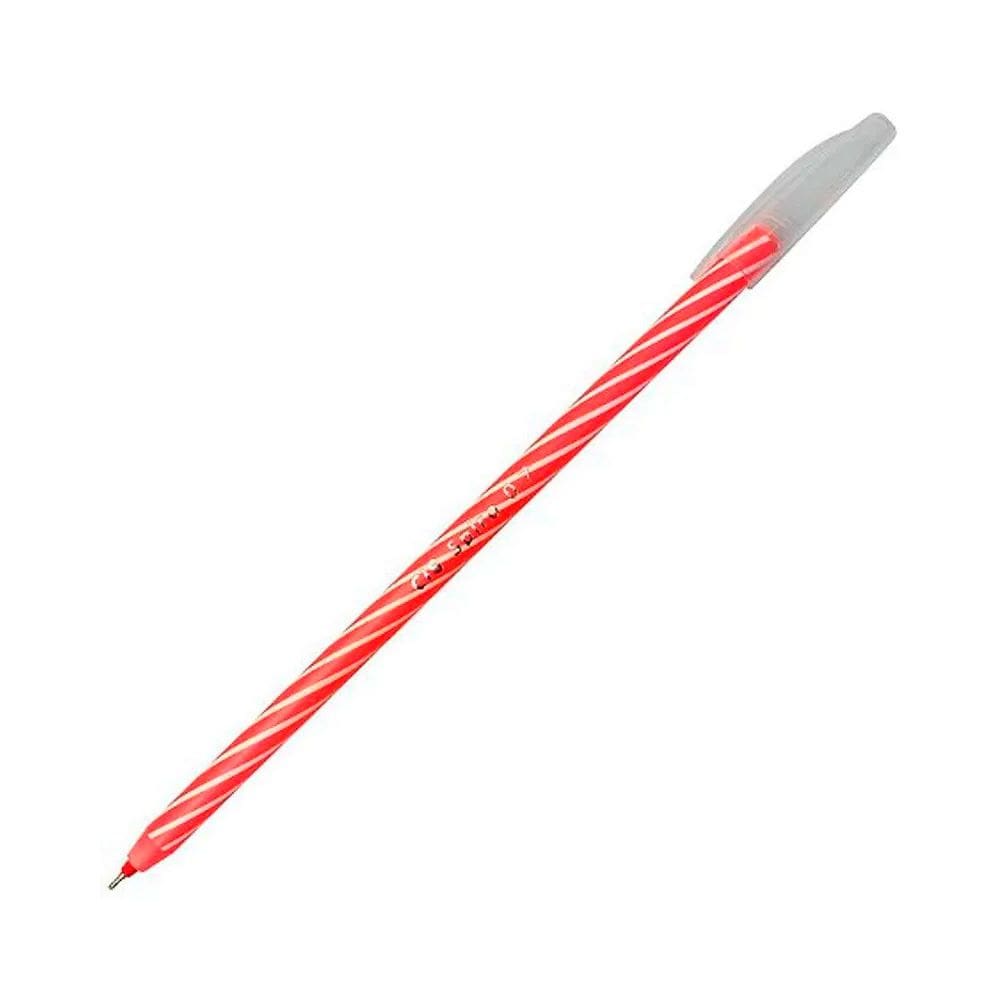 Caneta Esferográfica Vermelha Spiro 0,7mm - Cis