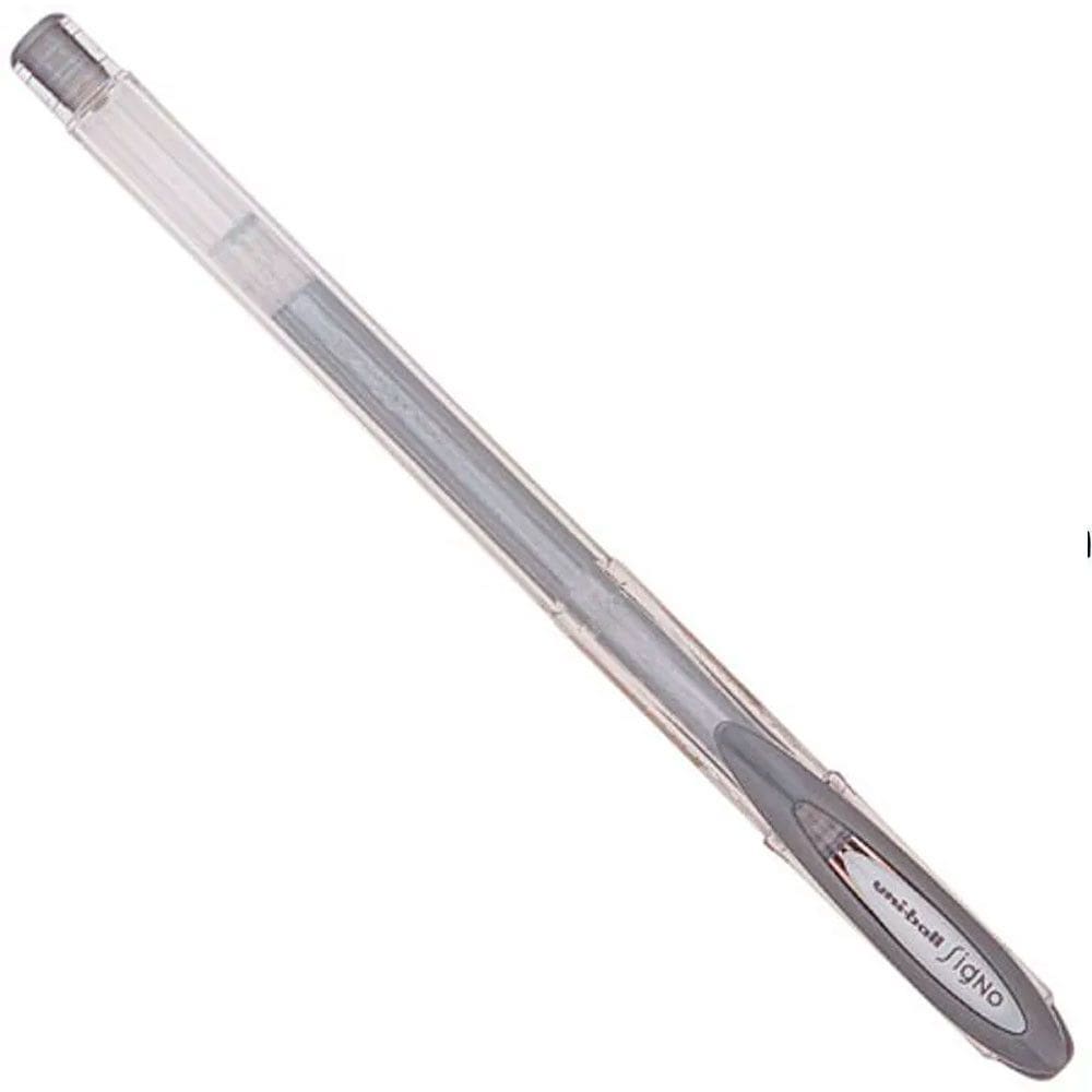 Caneta Gel Signo Noble Metal Prata - Uni-Ball