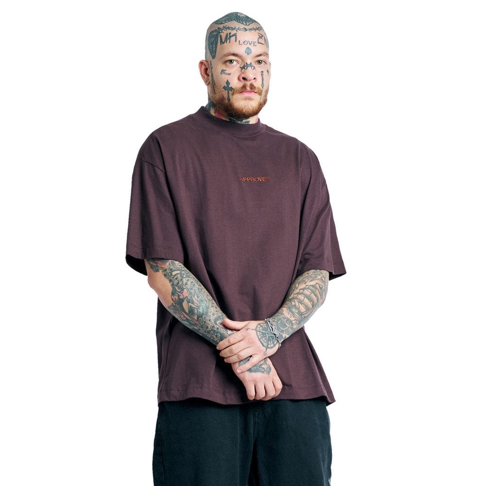 Camiseta Approve Masculina Huge Monochromatic Oversize